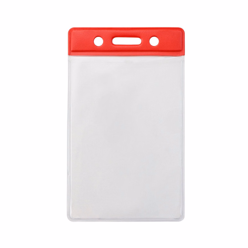 Vertical Top Load Color Bar Badge Holder