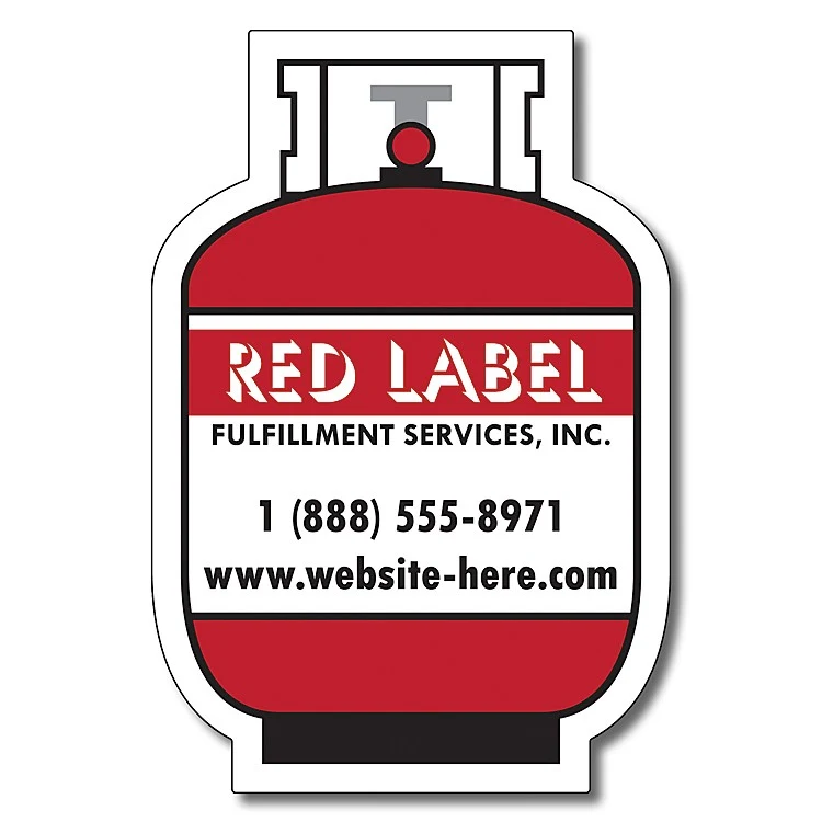 Magnet - Propane Bottle/Tank (2.25x3.3125) - Outdoor Safe 1