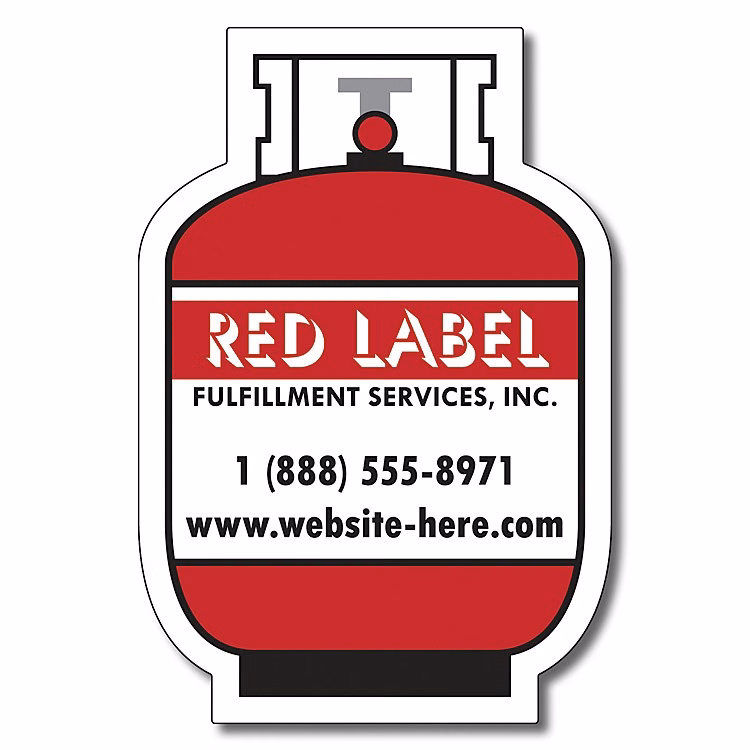 Magnet - Propane Bottle/Tank (2.25x3.3125) - Outdoor Safe