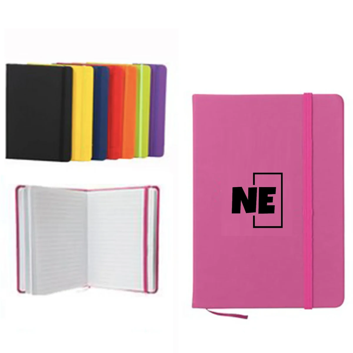 A6/A5 Handy Notebook with Bookmark and Strap 1