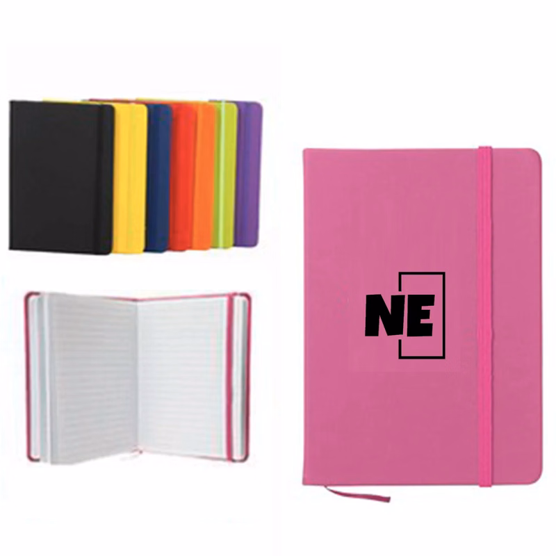 A6/A5 Handy Notebook with Bookmark and Strap