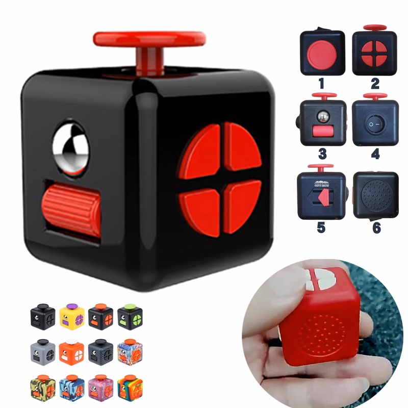 Personalized Classic Fidget Cube Stress Reliever Toy