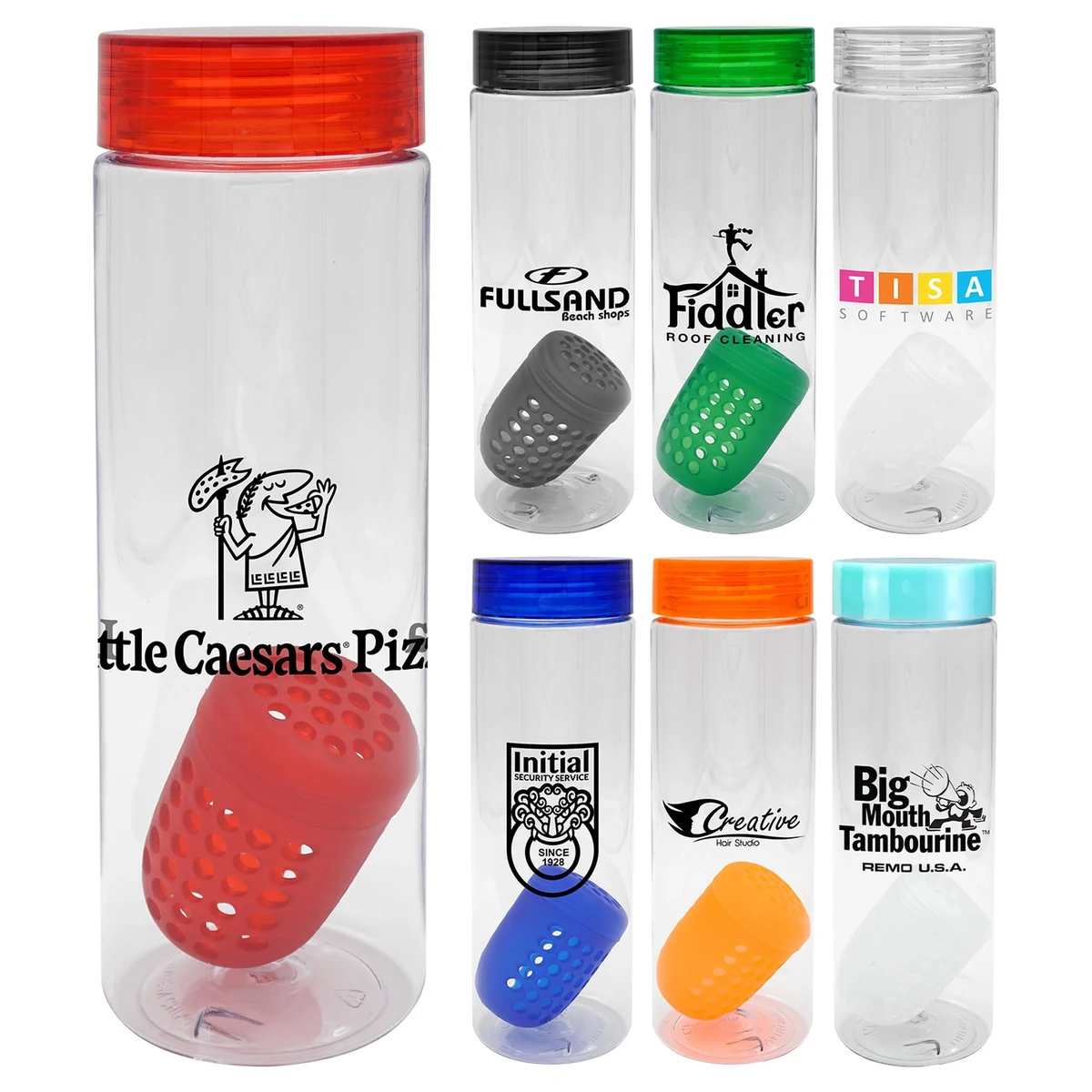 Clear View 24 oz. Bottle With Floating Infuser 1