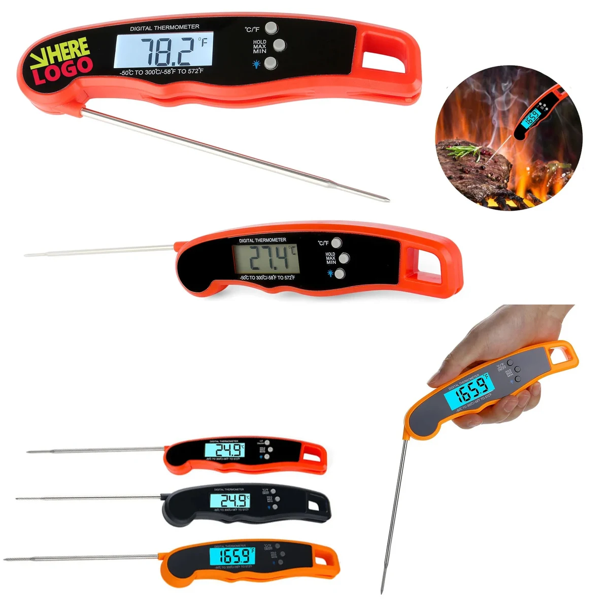 Instant Read Food Digital Thermometer 1