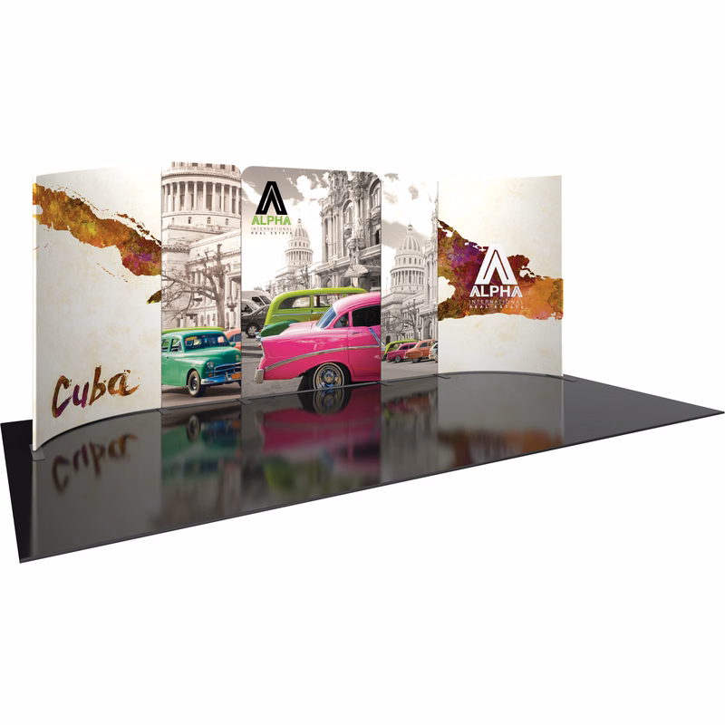 Modulate Series 4 20ft Fabric Backwall Kit 04