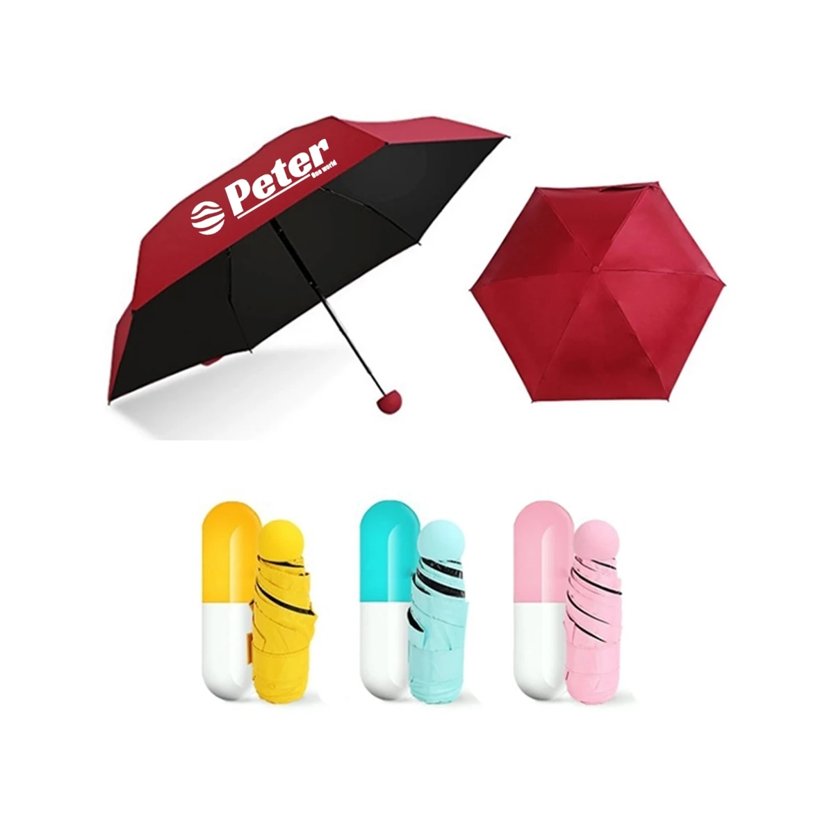 Portable Capsule Pocket Umbrella 1