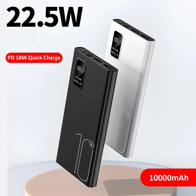 Fast Charging 22.5W 10000mAh Power Bank with Custom Logo 1