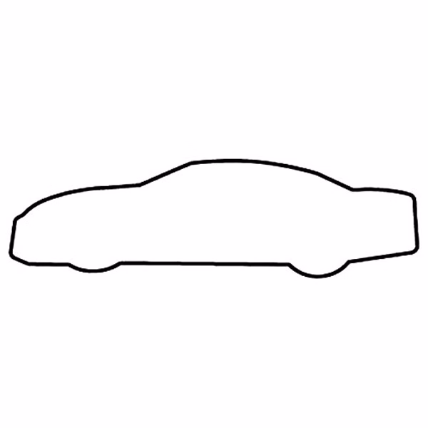 Magnet - Car Outline - Full Color