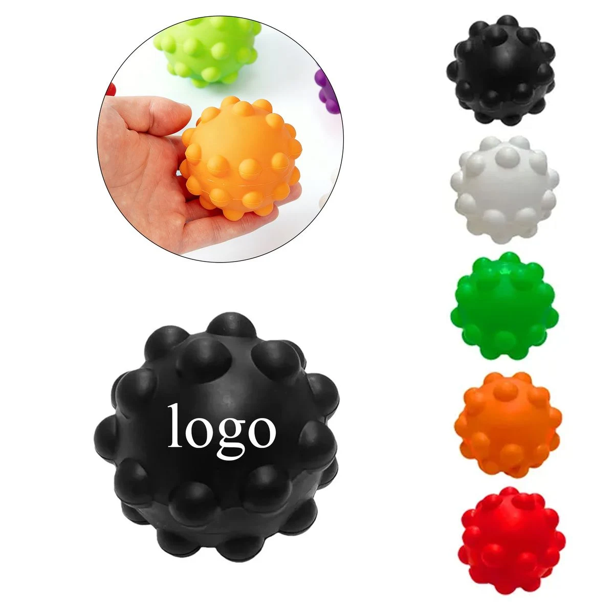 Hand?Held Fidget Stress Squeeze Ball 1