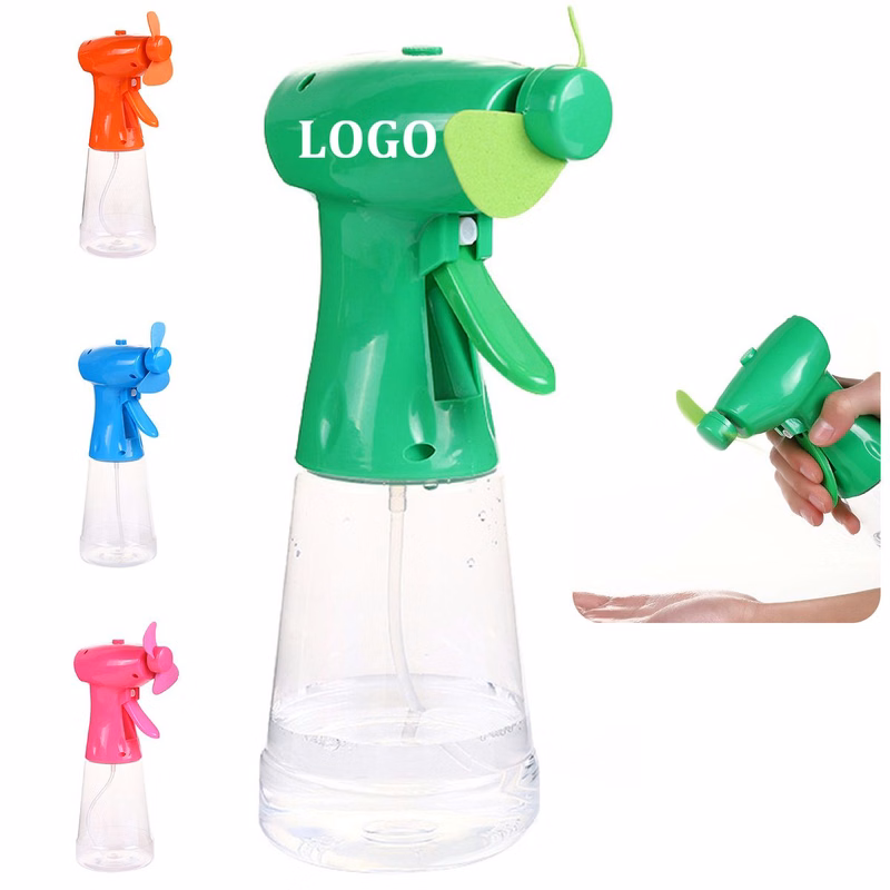 Stay Cool Spray Bottle And Fan