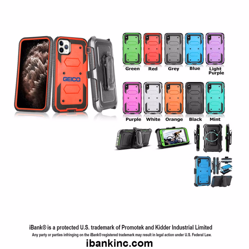 iBank ® Shockproof Case compatible with iPhone 17/16/15/14. Free Shipping