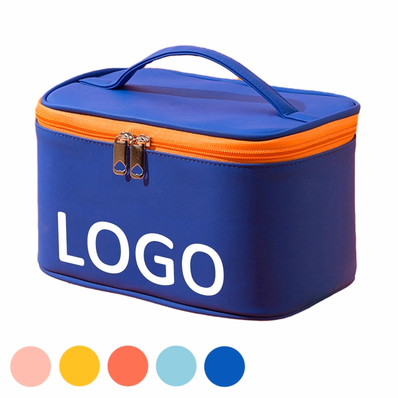PU Travel Makeup Organizer Box & Cosmetic Toiletry Bag