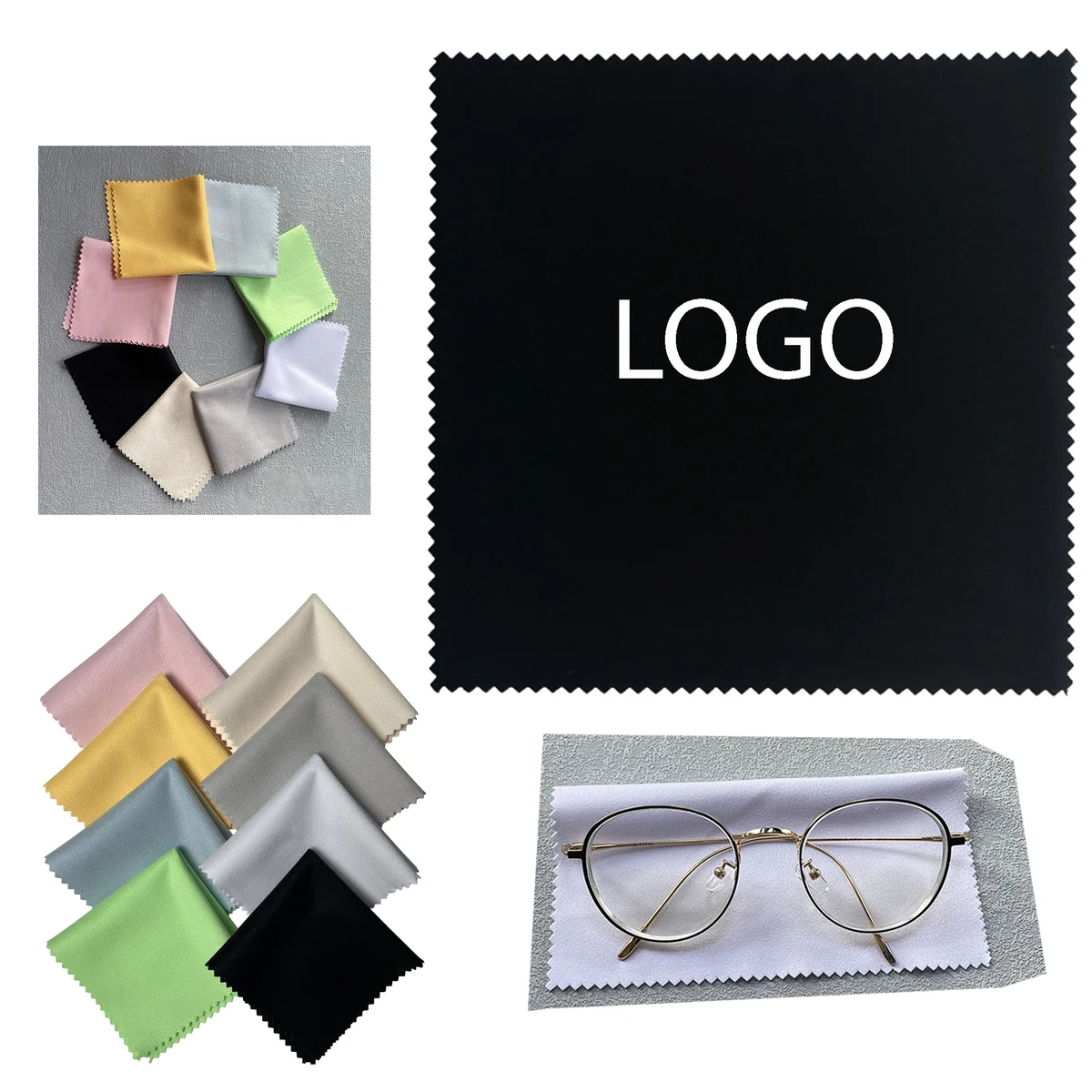 6-Inch Anti-Scratch Eyewear Cleaning Fabric 1