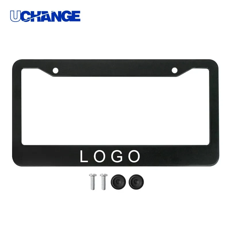 Carbon Fiber License Plate Frame Premium Car Accessory 1