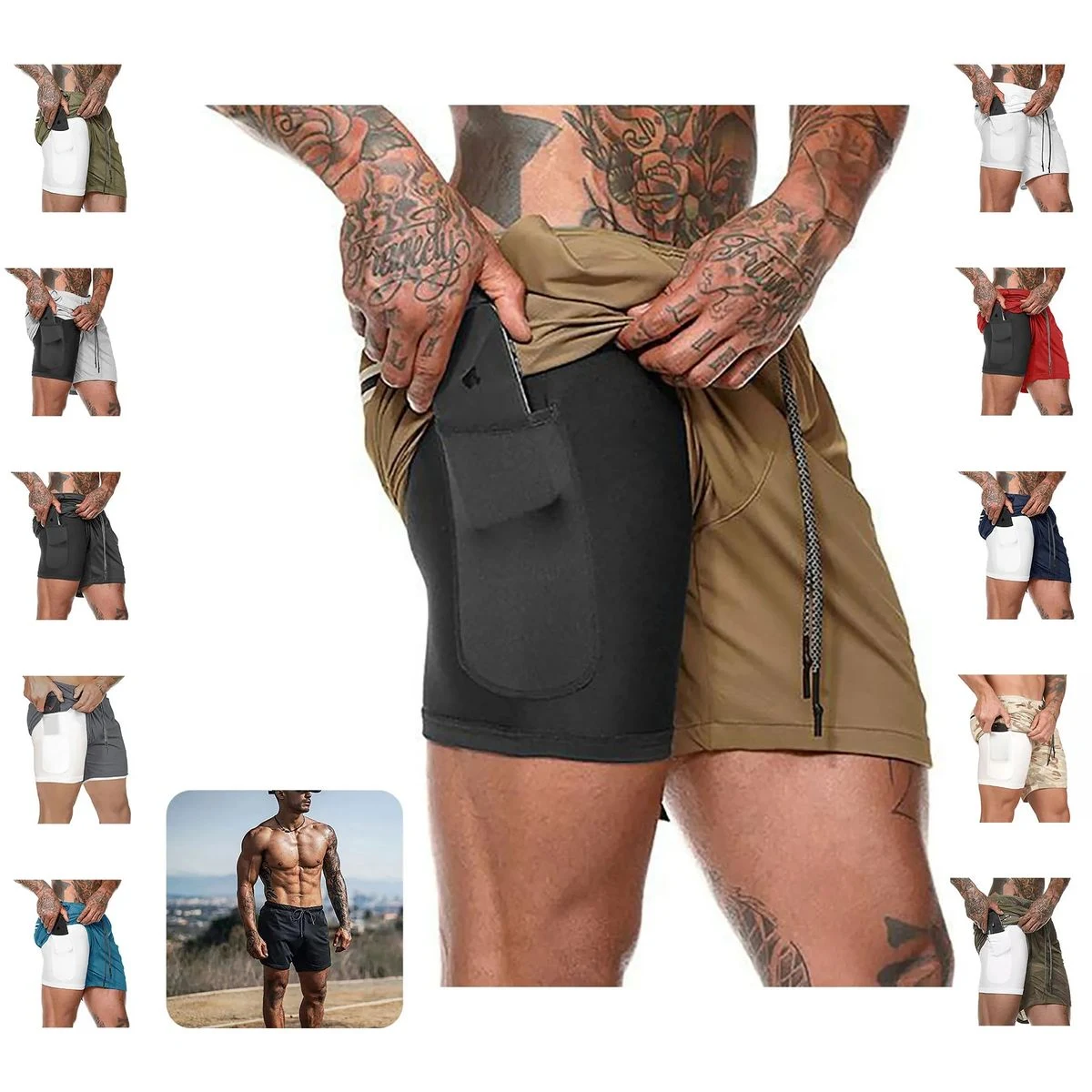 Mens Running Shorts 1
