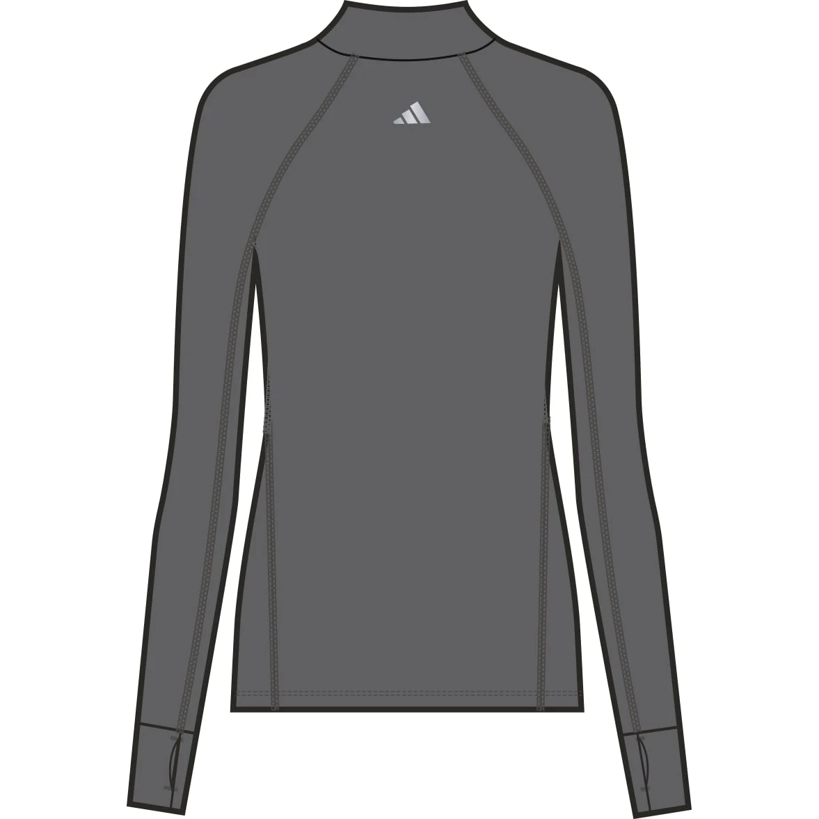 TECHFIT WARM LONG-SLEEVE TEE WOMEN 1