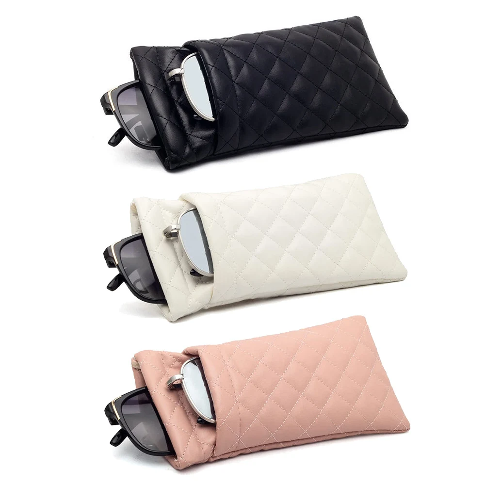 PU Sunglass Pouch with Double Storage Space 1