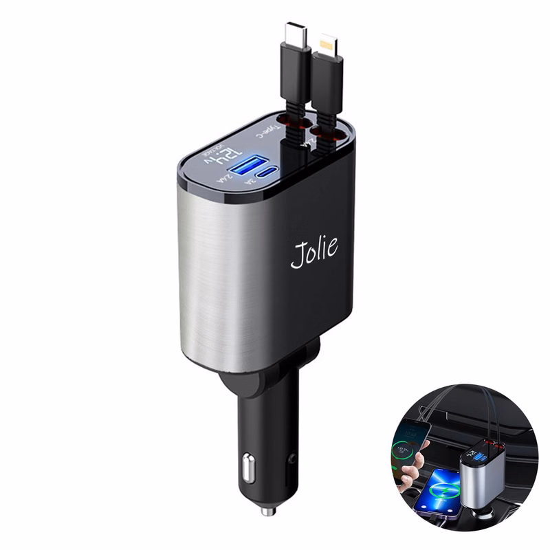 Retractable Car USB Charger