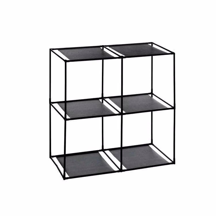 Cube Storage Organizing Shelves - Black