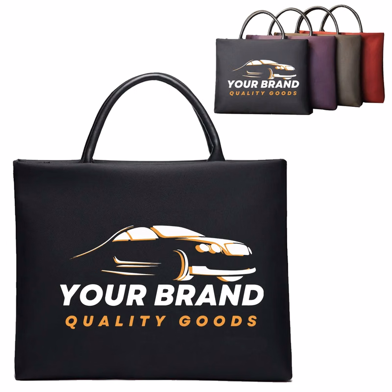 A4 File Waterproof Portable Business Notebook Bag