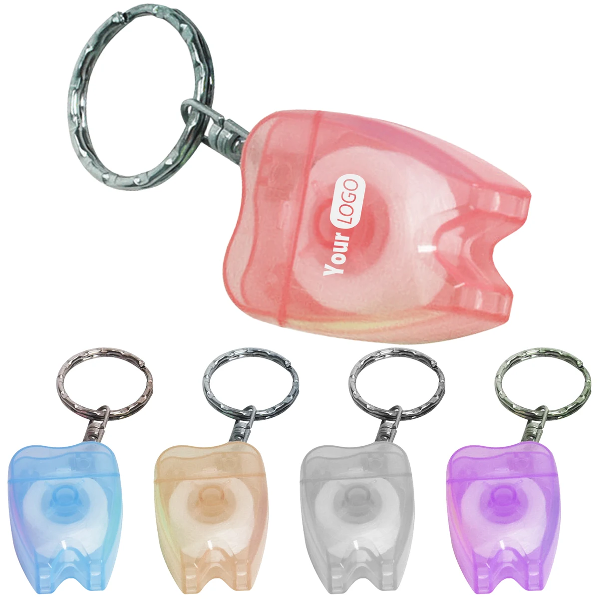Nylon Portable Tooth Floss Keychain 1