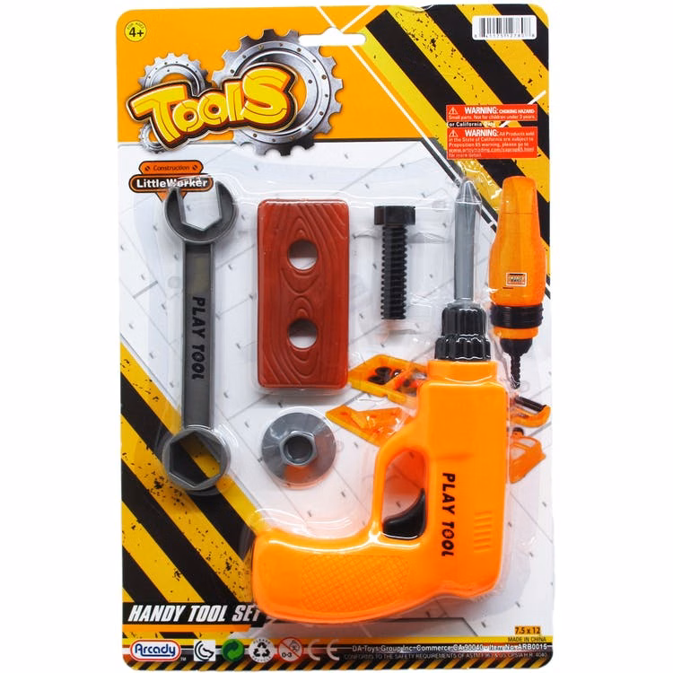 Handy Tools Play Sets - Assorted 5 Pc