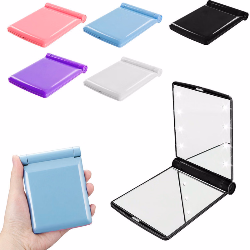 LED Foldable Cosmetic Mirror