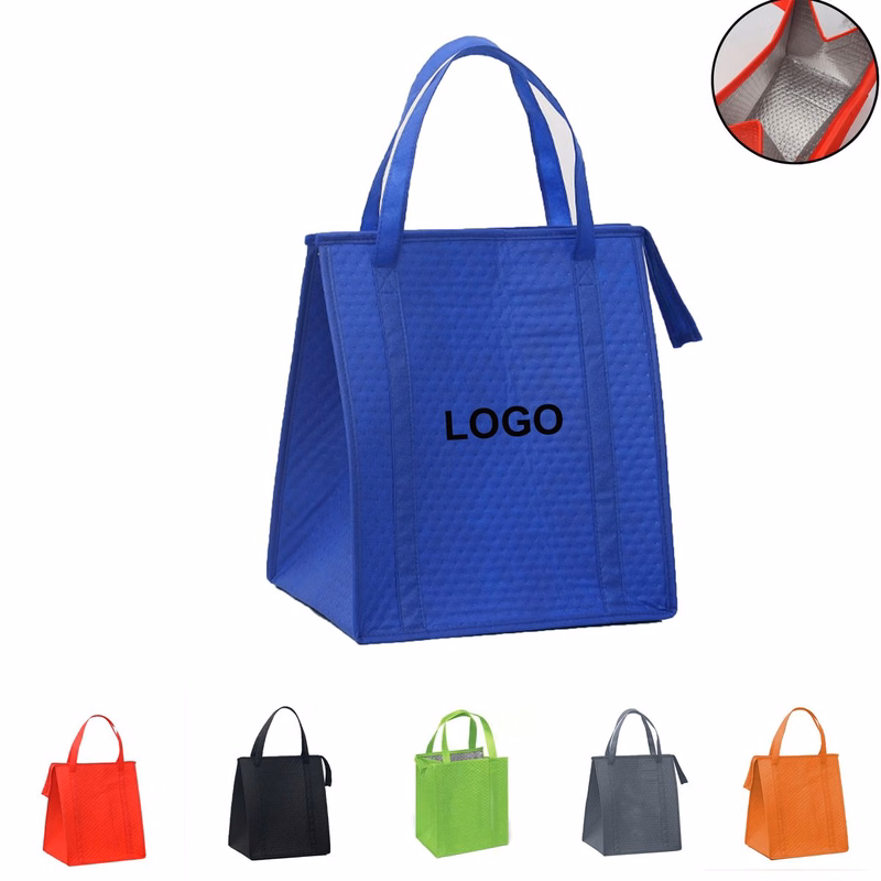 Non Woven Insulated Cooler Bag for Lunch Camping Shopping