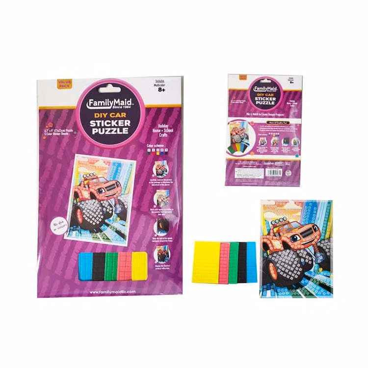 DIY Car Sticker Puzzle Craft Kits
