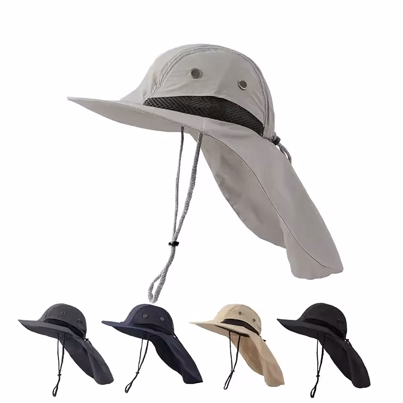Adjustable Safari/Boonie Sun Blocker Hat