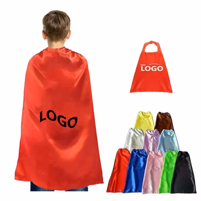 Kids Satin Hero Cape Custome