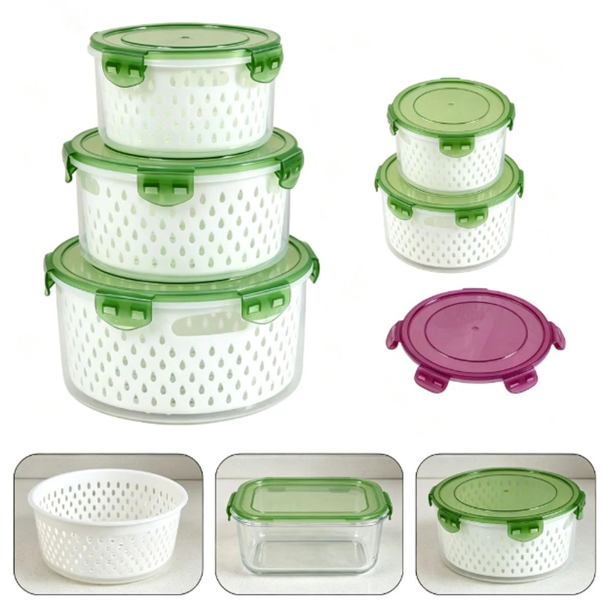Food grade sealed box with lid 1