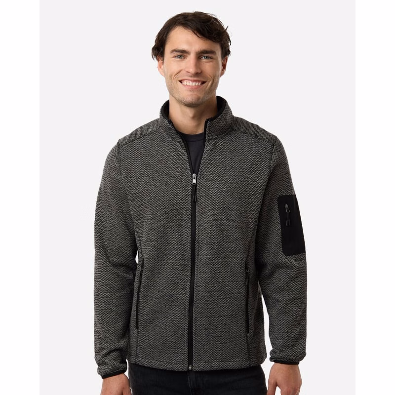 North End Men's Jasper Full-Zip Fleece Jacket - NE730