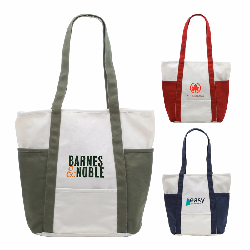 Bahamas - Cotton Canvas Tote