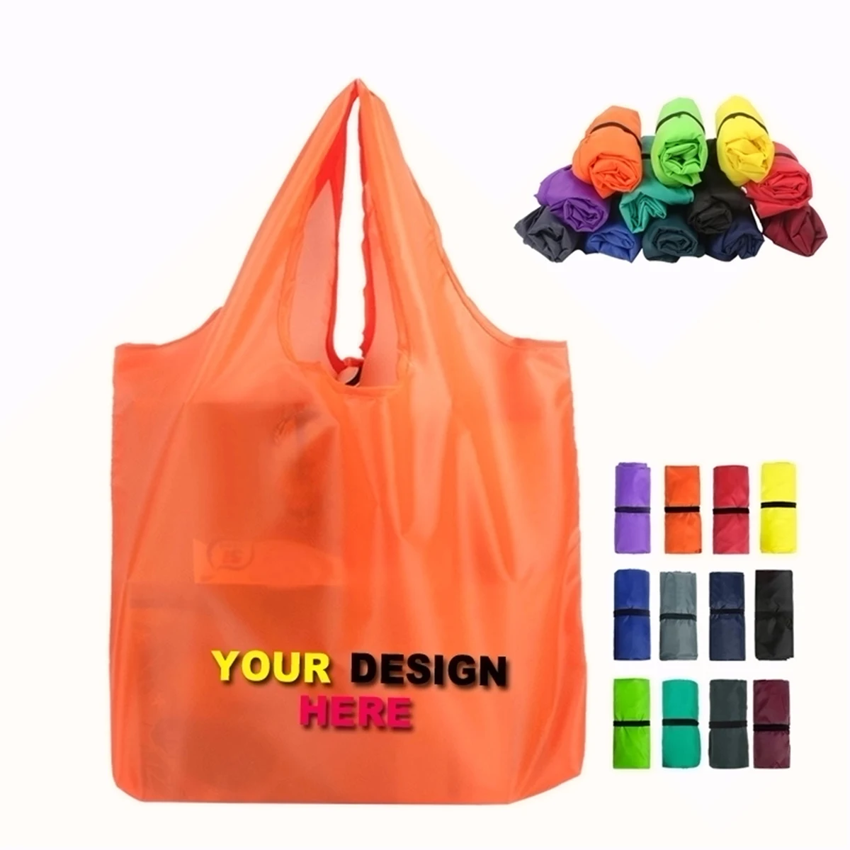 210T Polyester Folding Shopping Bag 1
