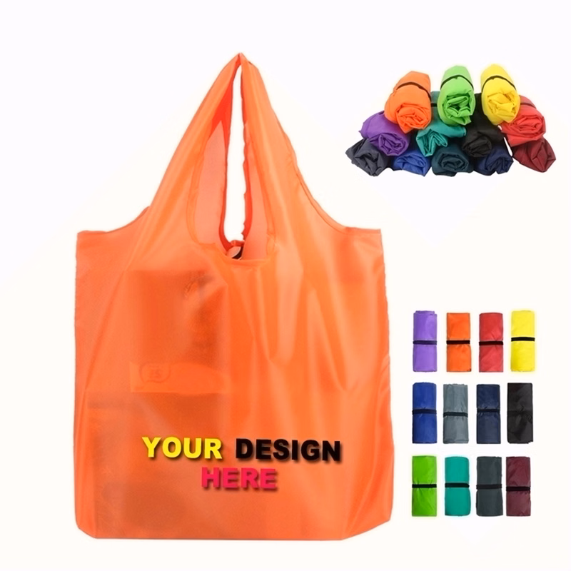 210T Polyester Folding Shopping Bag