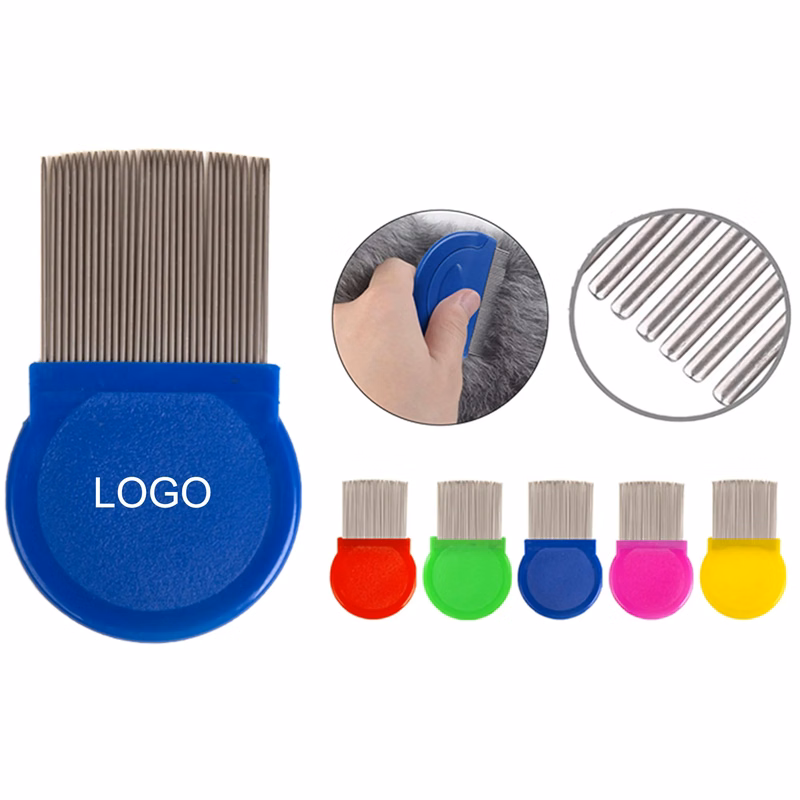 Candy Color Pet Comb Set Flea Deshedding