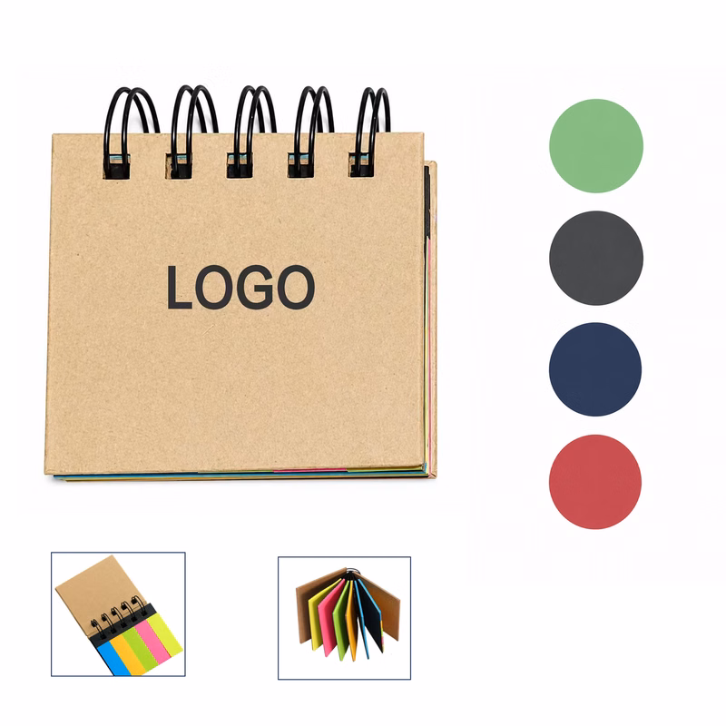 Spiral Sticky Note Booklet