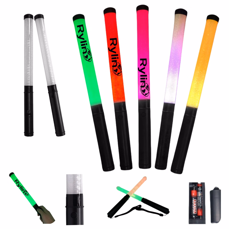 Button Concert Glow Stick with Cheering Light Rod