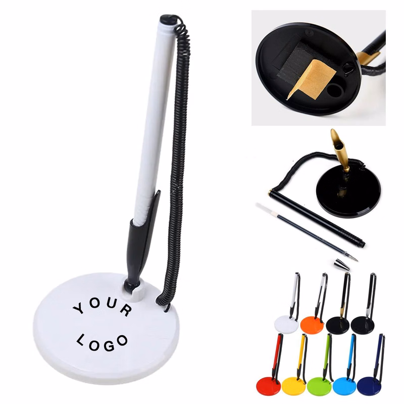 Plastic Desk Mounted Fixed Pen