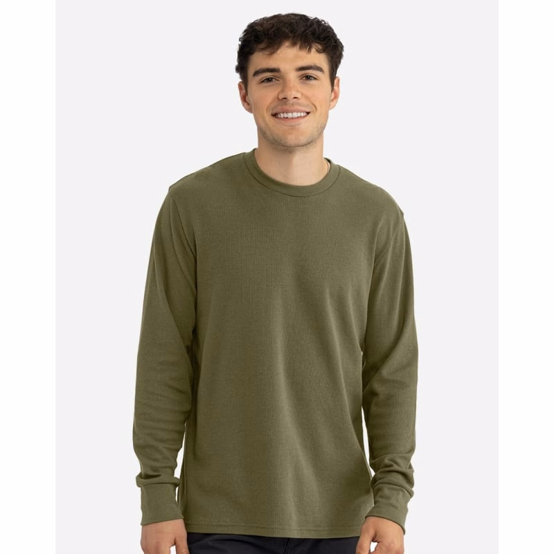 Next Level Unisex Ideal Thermal Long Sleeve T-Shirt - 8211
