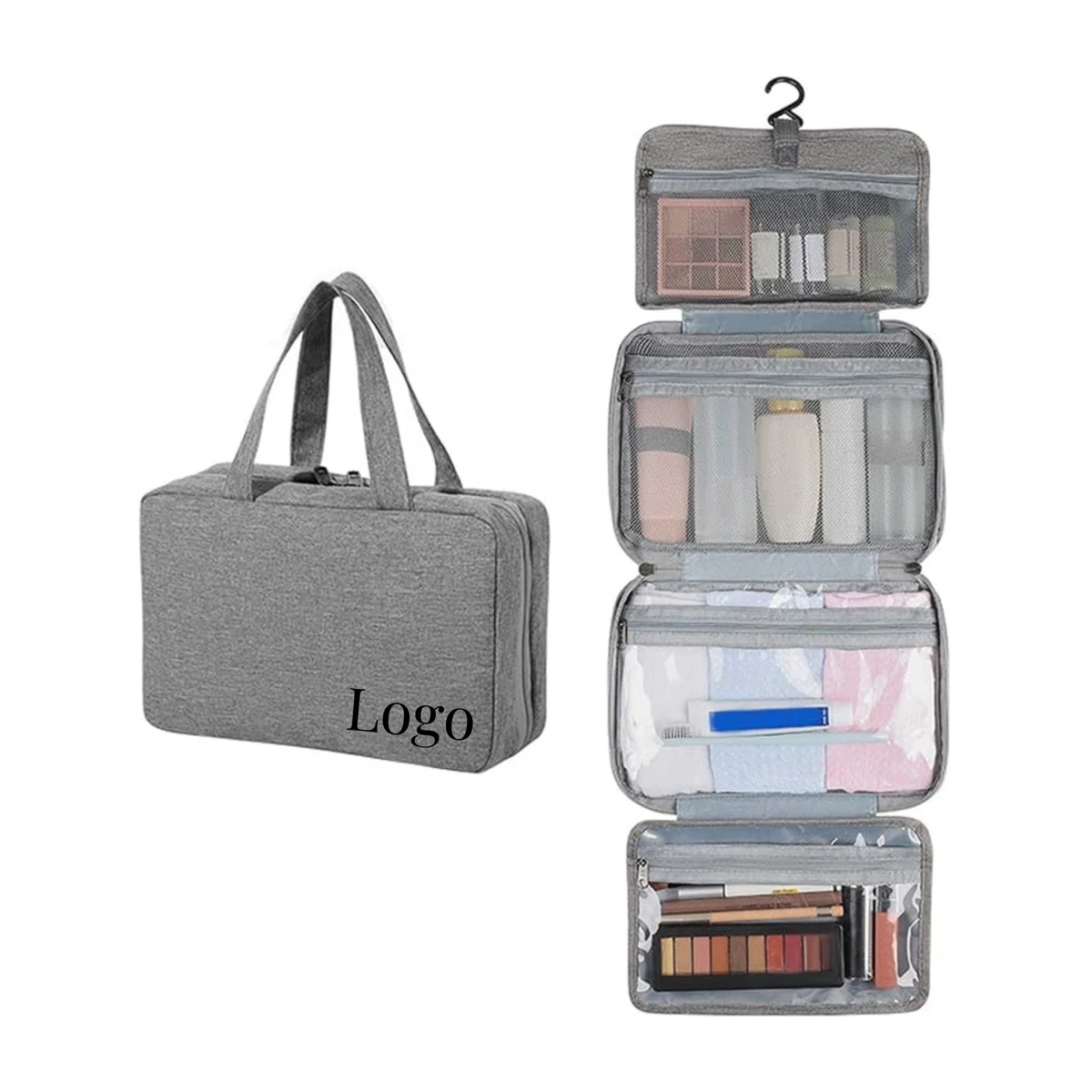 Large Toiletry Bag With Hanging Hook 1
