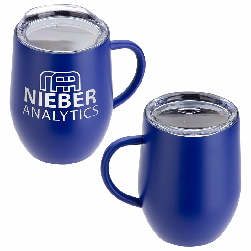 Calibre 12 oz Vacuum Insulated Ceramic Inside-Coated Coffee Mug