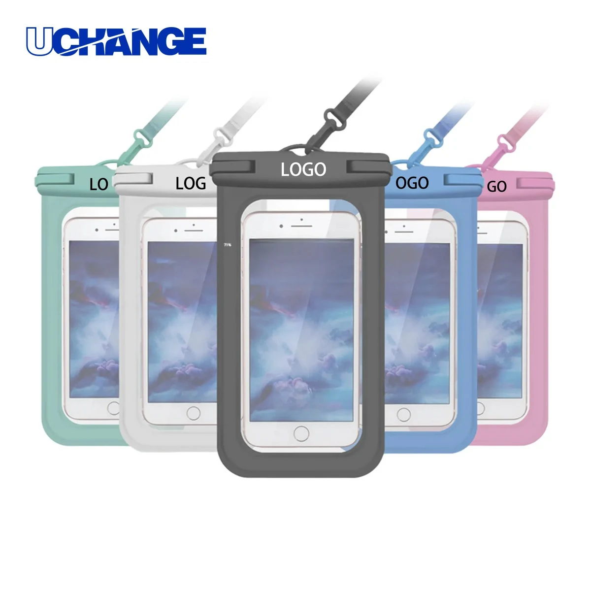 Full Color Mobile Phone Waterproof Bag Pouch 1