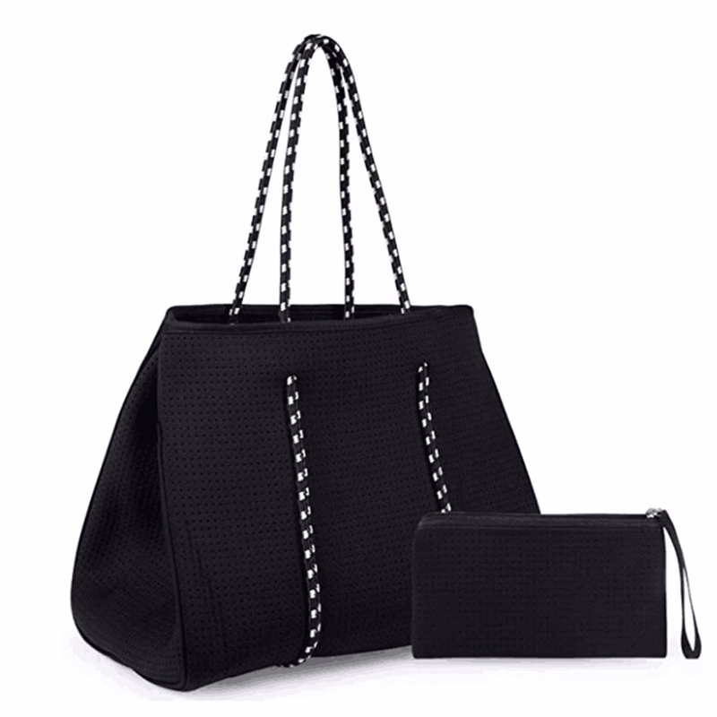 Neoprene Tote Bag With Shoulder Straps
