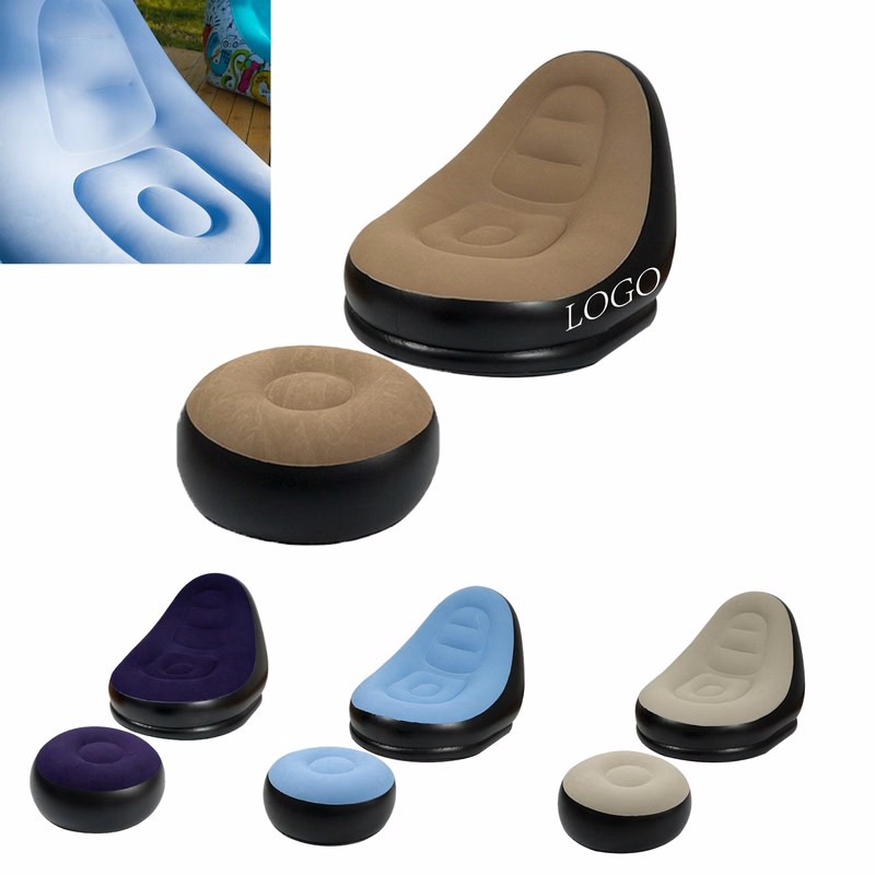 Plush Inflatable Sofa Chair
