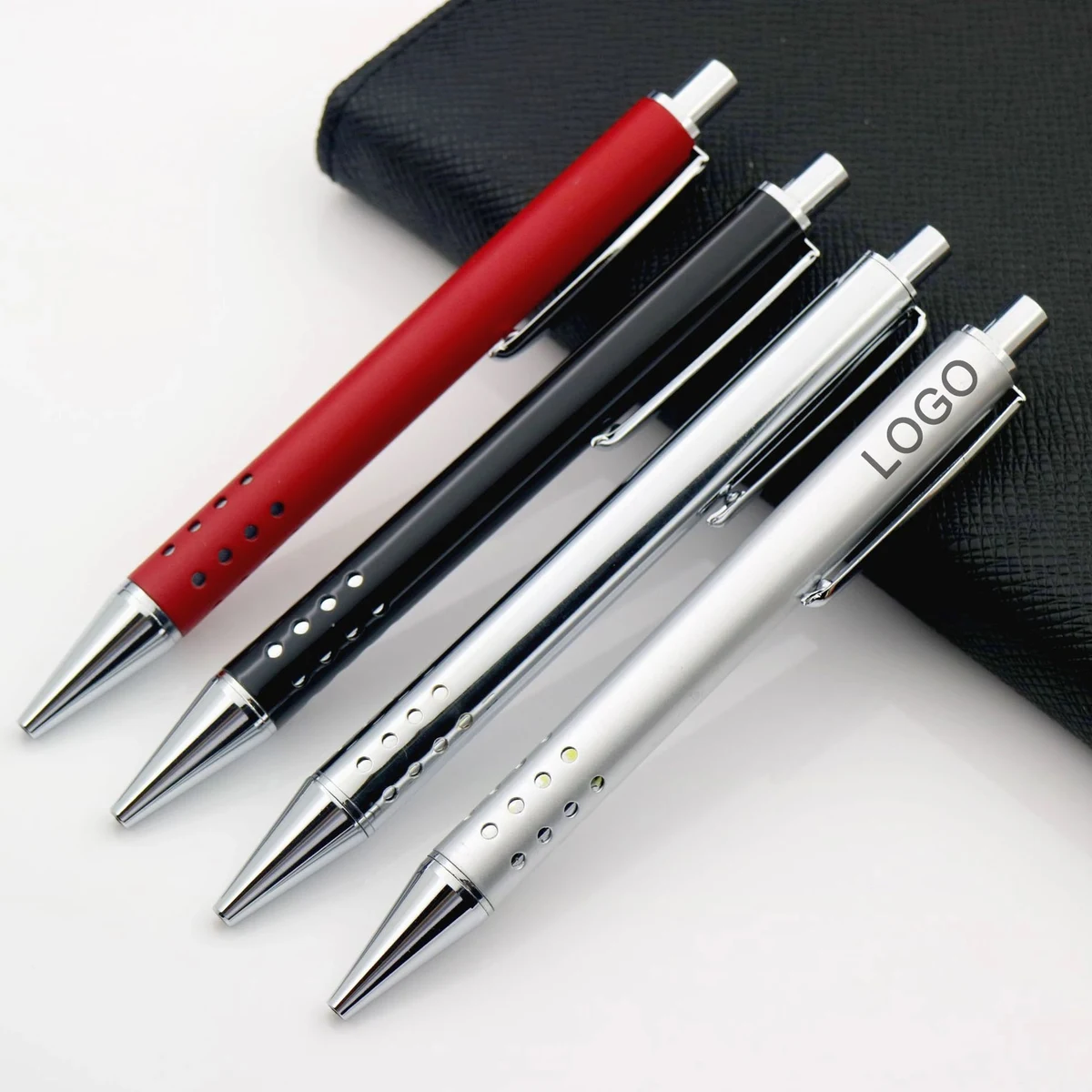 Chrome Metal Ballpoint Pens Office Product 1