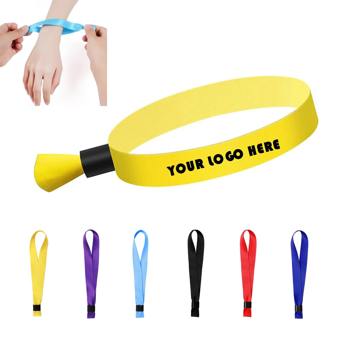 Polyester Events Wristbands Music Festival ID Bands 1