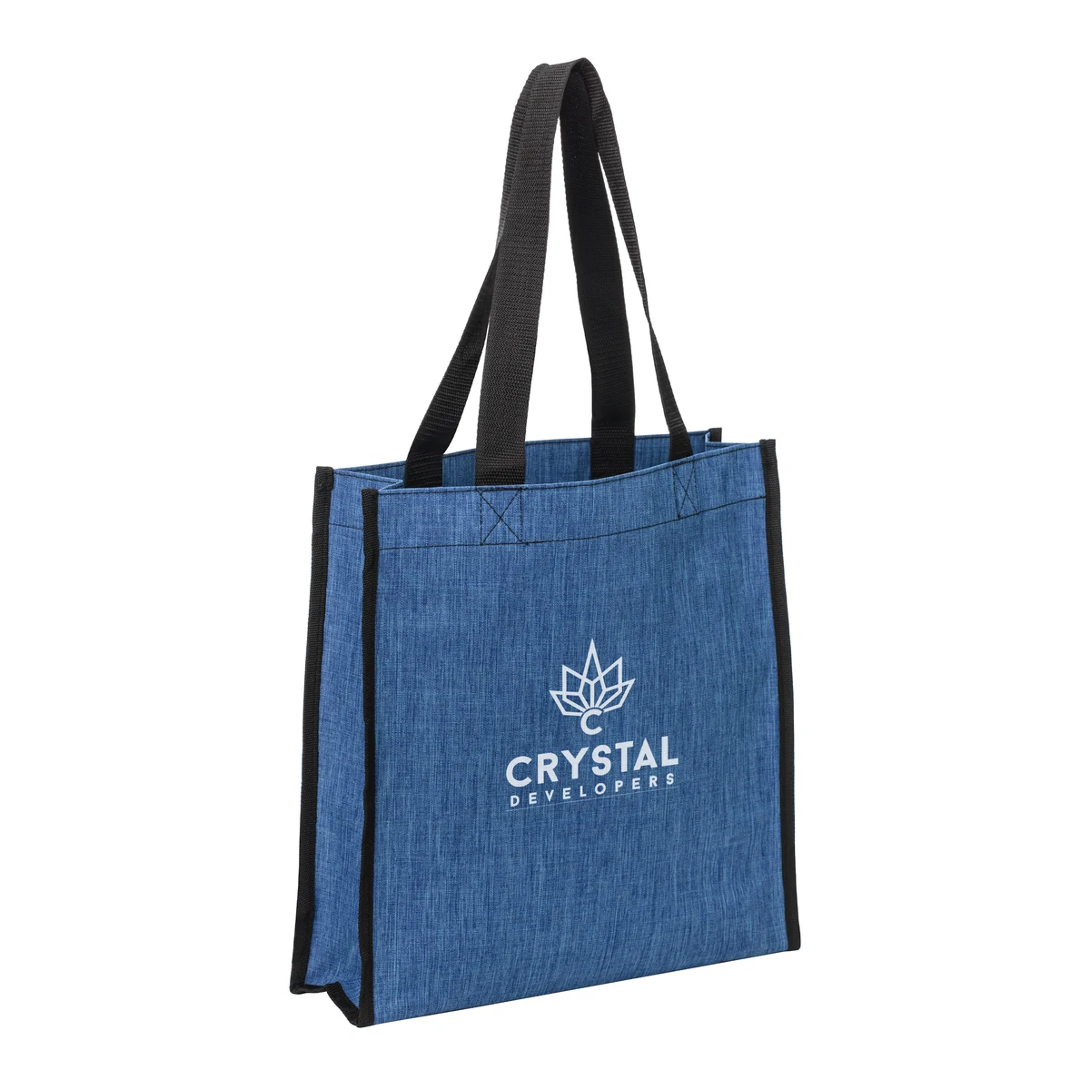 Tallahasee Heather Tote Bag, custom tote bag with logo imprint 1