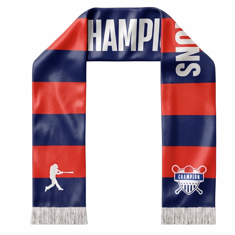 Full Color Printed Scarf 57" x 7"